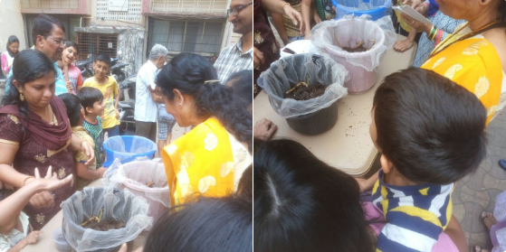 AniruddhaFoundation-Vermiculture, Rajesh Nagar CHS Borivali, Mumbai